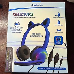 LED Cat Over-ears headphones